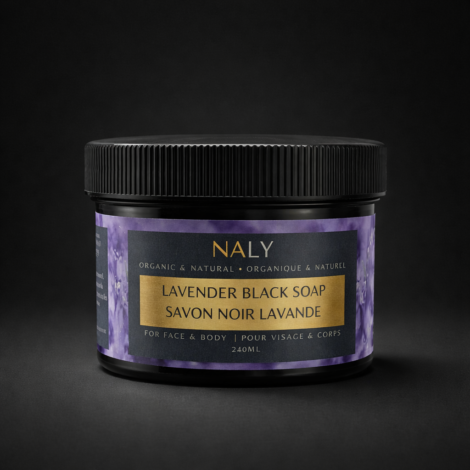 black soap lavander