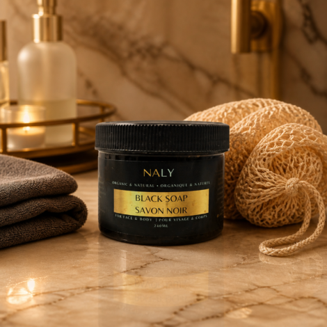 black soap luxury