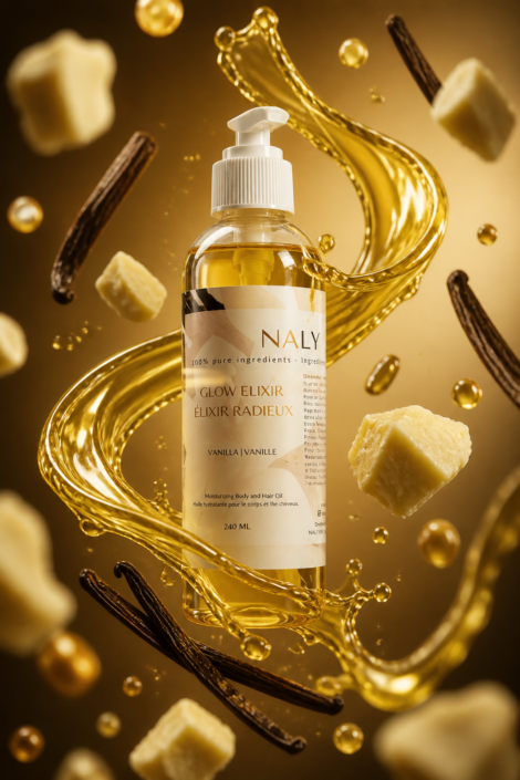 Nally shop Mini Vanilla Body Oil